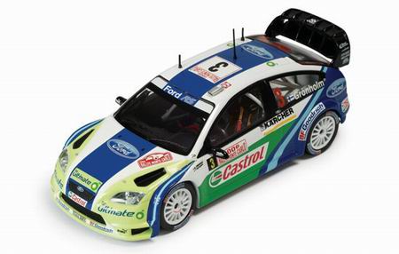Модель 1:43 Ford Focus WRC №3 «Castrol» Winner Rallye Monte-Carlo (Marcus Gronholm - Timo Rautiainen)