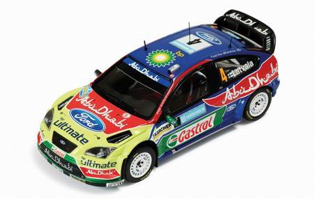 Модель 1:43 Ford Focus RS 07 WRC №4 Winner Sweden Rally (Jari-Matti Latvala - Miikka Anttila)