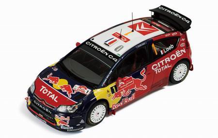 Модель 1:43 Citroen C4 WRC №1 «Red Bull» Rally Japan (Sebastian Loeb - Daniel Elena)