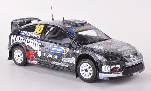 Модель 1:43 Ford Focus RS WRC 08 №10 5th RALLY FINLAND (M.Rantanen - M.Lukka)