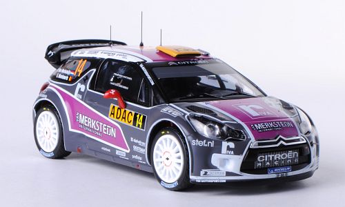 Модель 1:43 Citroen DS3 WRC №14 Rally Germany (P.Van Merksteijn - E.Mombaerts)