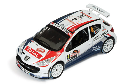 Модель 1:43 Peugeot 207 S2000 №4 Winner Rallye Monte-Carlo (B.Bouffier - X.Panseri)