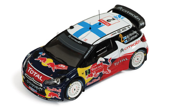 Модель 1:43 Citroen DS3 WRC №2 Rallye Monte-Carlo (Mikko Hirvonen - Jere Lehtinen)