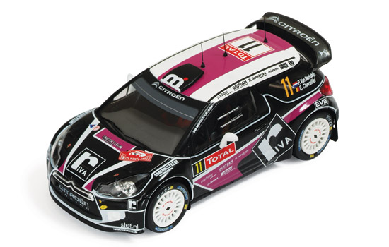 Модель 1:43 Citroen DS3 WRC №11 Rallye Monte-Carlo (Peter van Merksteijn - Eddy Chevallier)