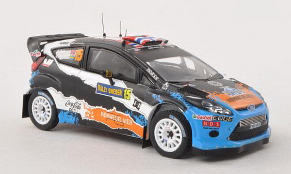 Модель 1:43 Ford Fiesta RS WRC №15 3rd Rally SWEDEN (Mads Ostberg - Jonas Andersson)