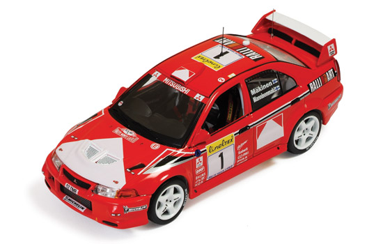 Модель 1:43 Mitsubishi Lancer Evo VI №1 Winner Rallye Monte-Carlo (T.Makinen - R.Mannisenmaki)