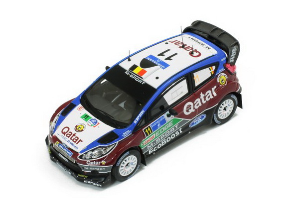 Модель 1:43 Ford Fiesta RS WRC №11 Rally Mexico (Thierry Neuville - Nicolas Gilsoul)