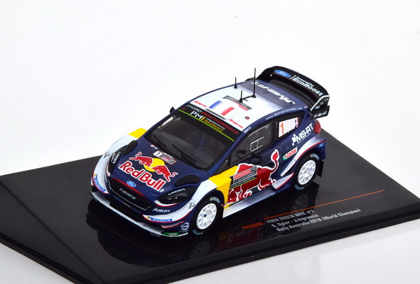 Ford Fiesta WRC №1 "Red Bull" Rally Australia (Ogier - Ingrassia) RAM690 Модель 1:43