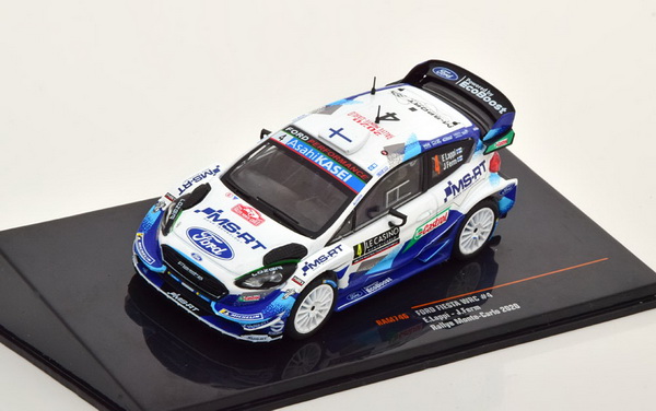 Модель 1:43 Ford Fiesta WRC №4 4th Rallye Monte-Carlo (Lappi - Fern)