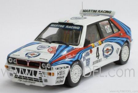 Модель 1:43 Lancia Delta Integrale 16V №4 «Martini» Winner Rallye Monte-Carlo (Didier Auriol - Bernard Occelli)