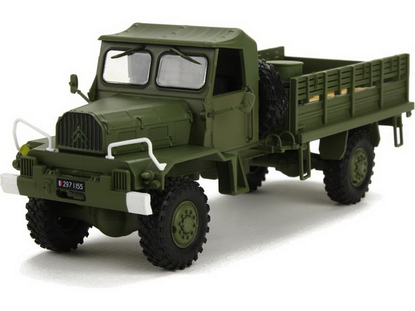 Модель 1:43 Citroen 46 F FOM 4х4 Military (бортовой грузовик) - matt olive