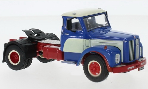 Модель 1:43 SCANIA 110 Super (седельный тягач) - blue/white