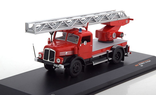 ifa s4000 dl fire brigade (пожарная лестница) - red TRF013 Модель 1:43