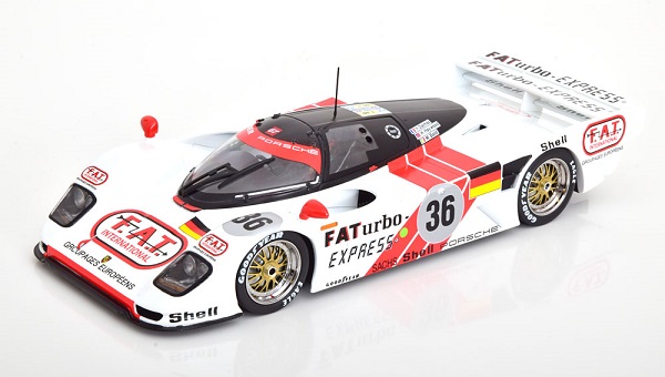 Porsche Dauer 962 №36 Winner 24h Le Mans (Yannick Dalmas - Hurley Haywood - Mauro Baldi) W18005001 Модель 1:43