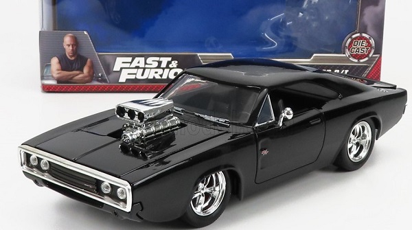 DODGE Dom's Dodge Charger R/t 1970 - Fast & Furious, Black
