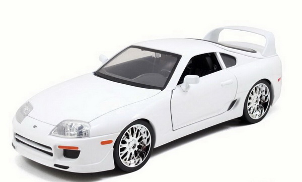 Модель 1:18 Brian's Toyota Supra «Fast & Furious 7» - white