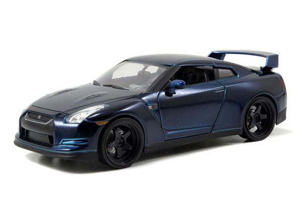 Модель 1:18 Nissan GTR (R35) «Fast & Furious 7» - blue
