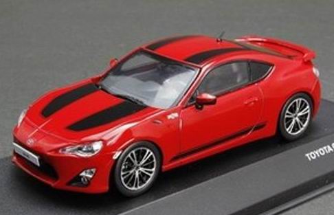 Модель 1:43 Toyota GT86 1st Edition (LHD) - red/black