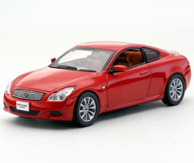 Модель 1:43 Nissan Skyline Coupe 370 GT - red (L.E.1008pcs)