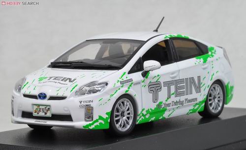 Модель 1:43 Toyota Prius TEIN Version (WHITE/GREEN)