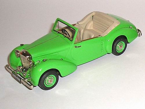 alvis ta 14 duncan drophead sports convertible - signal green (origina color) JMTA14DC.01 Модель 1:43