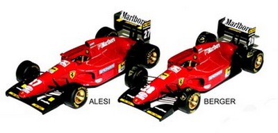 Модель 1:43 Ferrari 412 T1 Debut de Saison (Jean Alesi - Gerhard Berger) Pre-Painted KIT