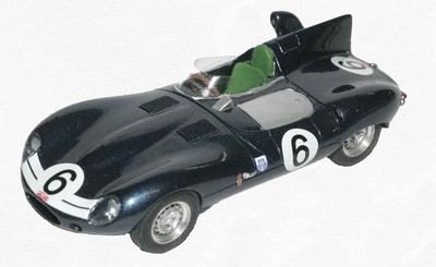 jaguar d-type №6 monza pre-painted kit JPS330 Модель 1:43
