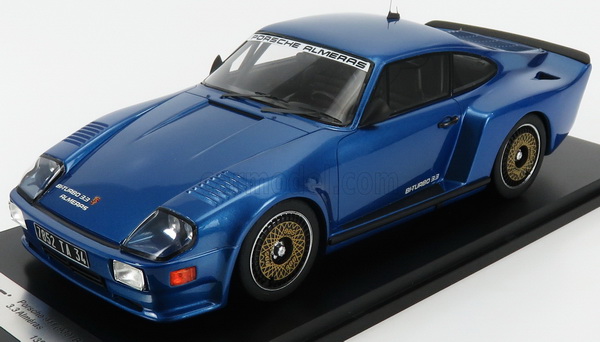 Porsche 911 930 Biturbo 3.3 ALMERAS - blue KE18005A Модель 1:18