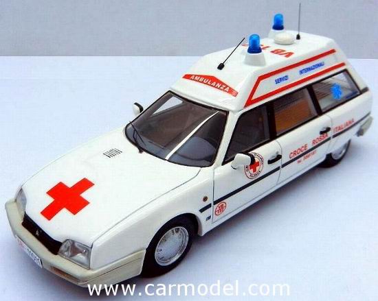 citroen cx 20re break ambulanza cri «croce rossa italiana» KE43011011 Модель 1:43