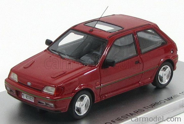 ford fiesta rs turbo mkiii 1989 - red KE43015020 Модель 1:43