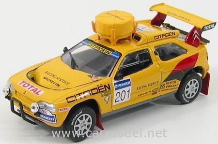 Модель 1:43 Citroen ZX №201 Winner Rally Paris-Dakar (Ari Vatanen - Bruno Berglund)