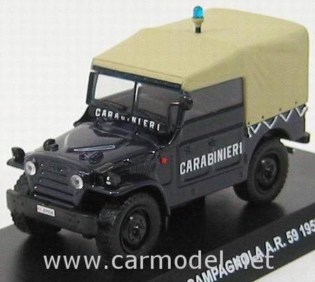 FIAT AR 59 Campaniola «Carabinieri» - blue green C034 Модель 1:43