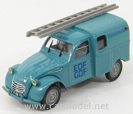 Модель 1:43 Citroen 2CV AZU Van «EDF GDF» - blue