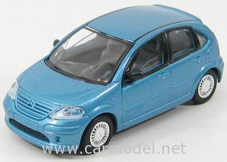 Модель 1:43 Citroen C3 - blue met