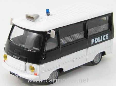 peugeot j7 van cellulare «police» EDI37963 Модель 1:43