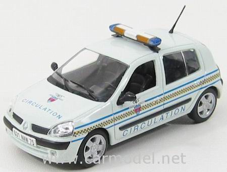 Модель 1:43 Renault Clio PREFECTURE DE Police CIRCULATION