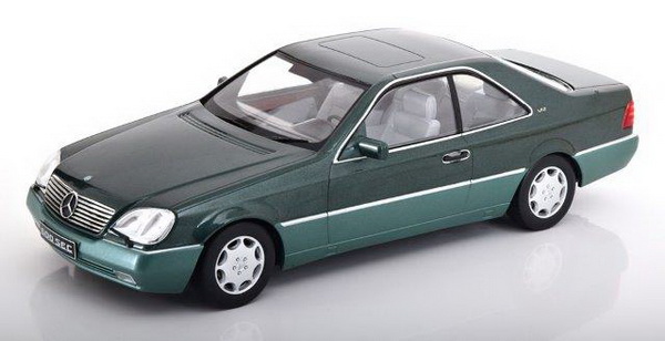 Модель 1:18 Mercedes-Benz 600 SEC (C140) - green met (L.E.750pcs)