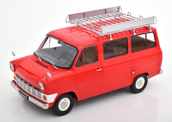 Модель 1:18 Ford Transit MK1 Bus with roof rack 1965