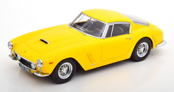 Ferrari 250 GT SWB Passo Corto 1961 - Yellow KKDC180762 Модель 1 18