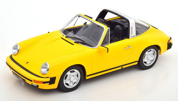 Porsche 911 SC targa - yellow KKDC180922 Модель 1:18