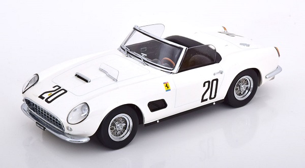Ferrari 250 GT California Spyder No 20 24h Le Mans - 1960 - Schlesser/Sturgis KKDC181047 Модель 1:18