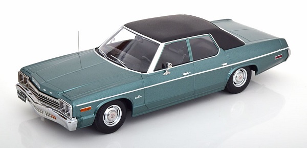 Dodge Monaco - 1974 - metallic green/black KKDC181124 Модель 1:18
