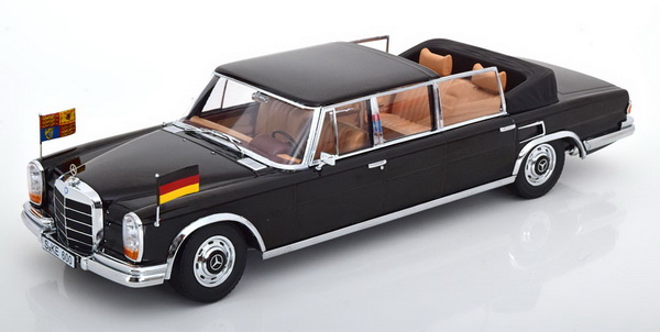 Модель 1:18 Mercedes-Benz 600 W100 Landaulet - 1965 - Queen Elizabeth II / Kiesinger