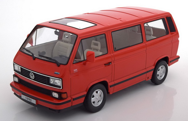 Volkswagen Bulli T3 Multivan Limited Last Edition - red KKDC180142 Модель 1:18