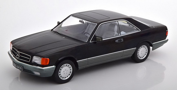Модель 1:18 Mercedes-Benz 560 SEC (C126) - black