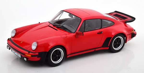 Модель 1:18 Porsche 911 (930) turbo 3.0 - red