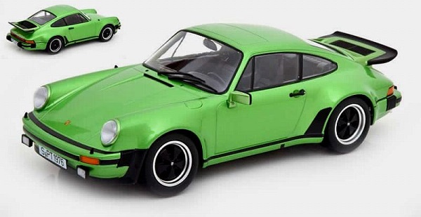 Porsche 911 (930) turbo 3.0 1978 (Metallic Green) KKDC180573 Модель 1:18