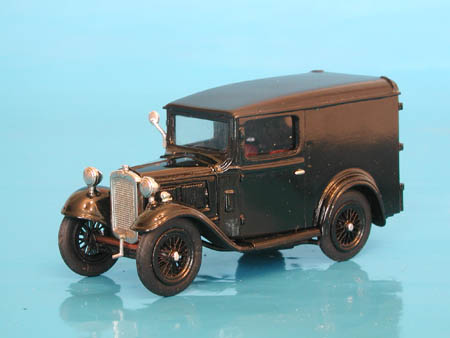 Модель 1:43 Austin Seven Van - black