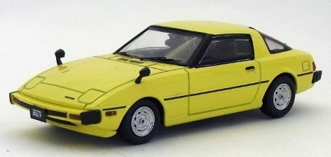 Модель 1:43 Mazda Savanna RX-7 (SA22C) - yellow