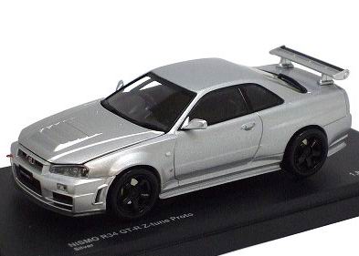 Модель 1:43 Nissan Nismo GT-R (R34) Z-tune Proto - silver